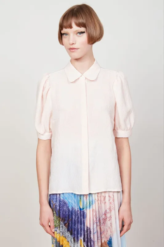 Chemisier en jacquard de soie floral sold by Paul & Joe