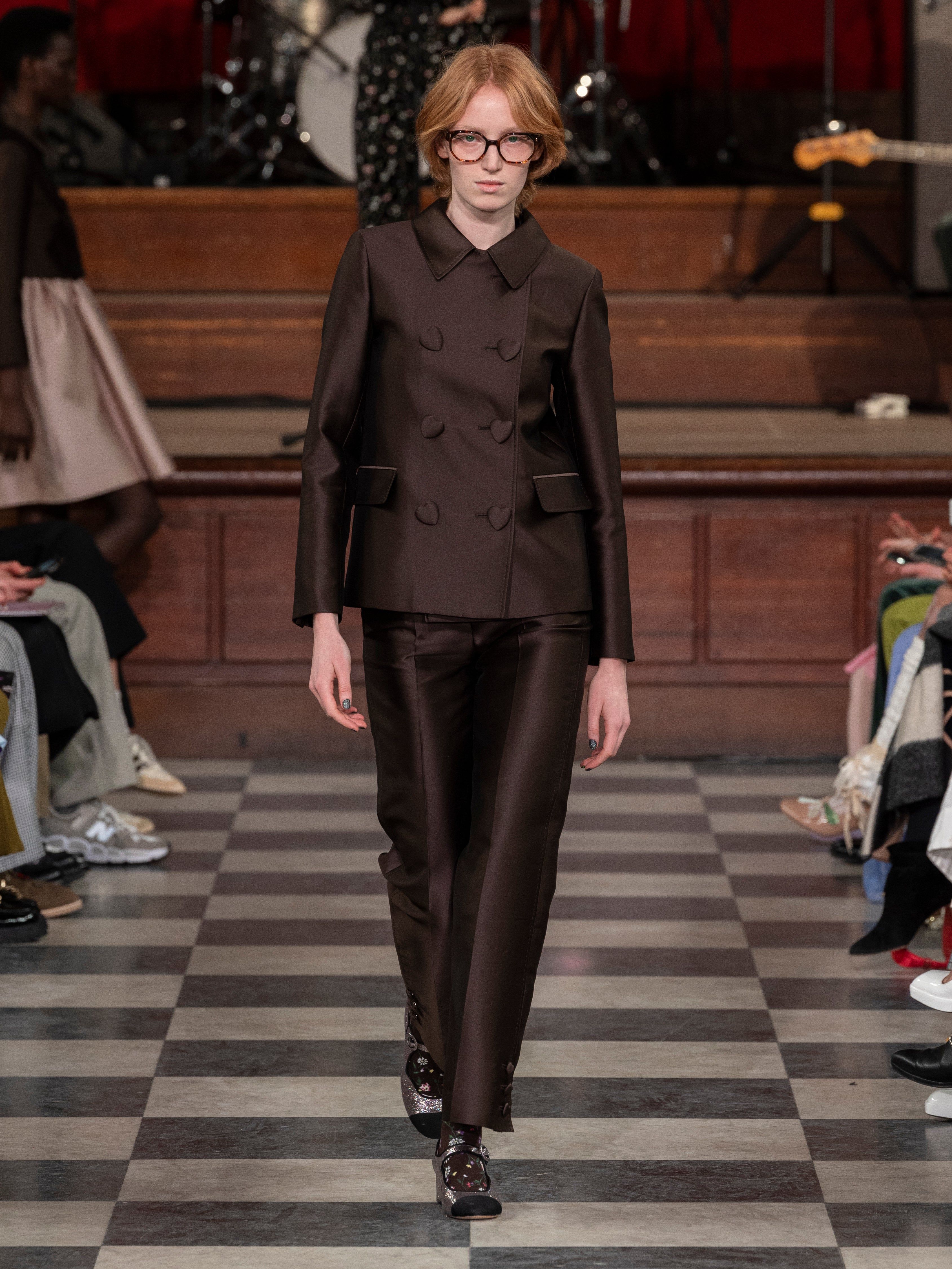 Pantalon en mikado de soie polyester sold by Paul & Joe product image thumbnail 5