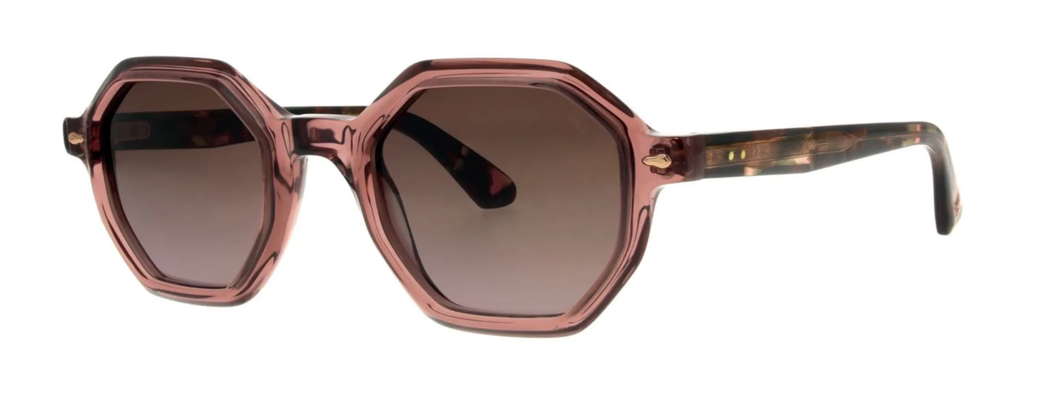 AFFILIATION Lunettes de soleil rectangulaires en métal sold by Paul & Joe