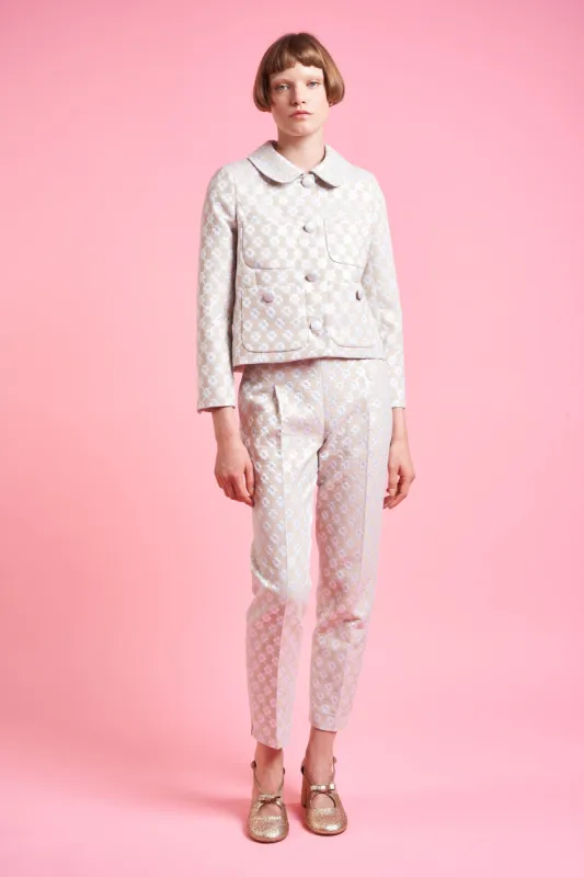 Veste courte en jacquard floral all over sold by Paul & Joe