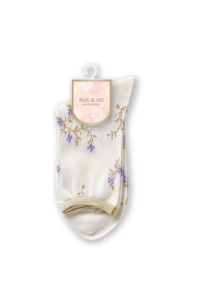 Chaussettes en coton à motif fleuri sold by Paul & Joe