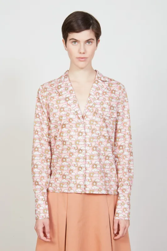 Chemise en popeline de coton imprimée all over sold by Paul & Joe