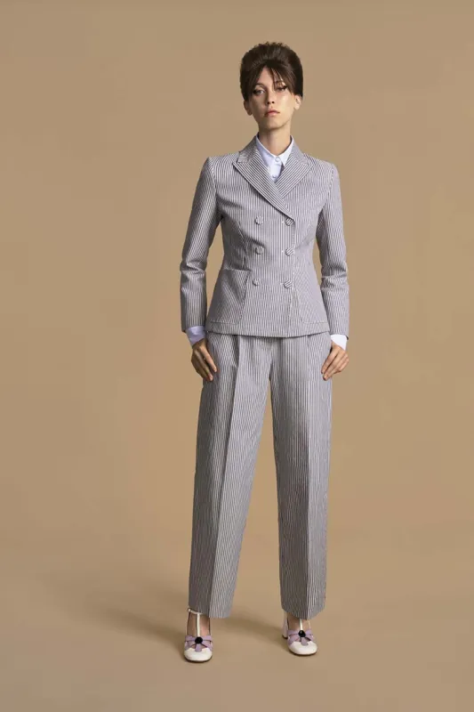 Veste de tailleur rayée ajustée sold by Paul & Joe