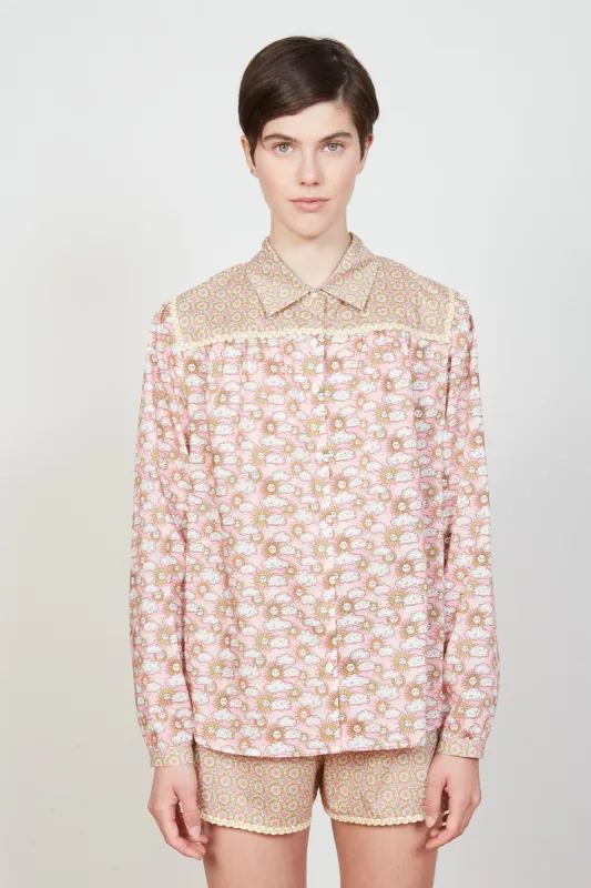Blouse en popeline de coton imprimée all over sold by Paul & Joe