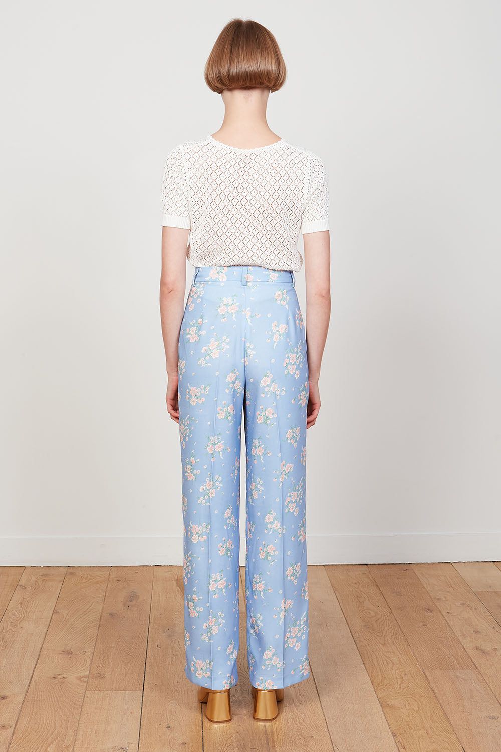 Pantalon en crêpe à l'imprimé floral sold by Paul & Joe product image thumbnail 3