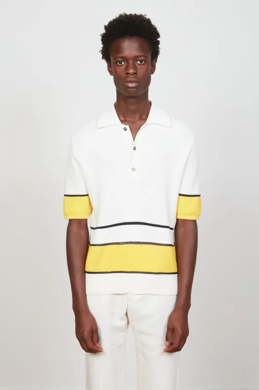 Polo coupe droite en maille de coton sold by Paul & Joe