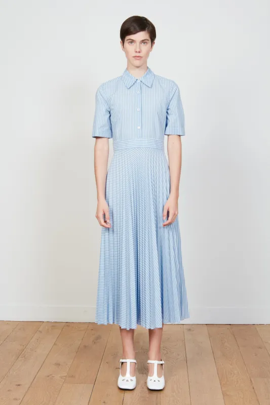 Robe plissée soleil rayée sold by Paul & Joe