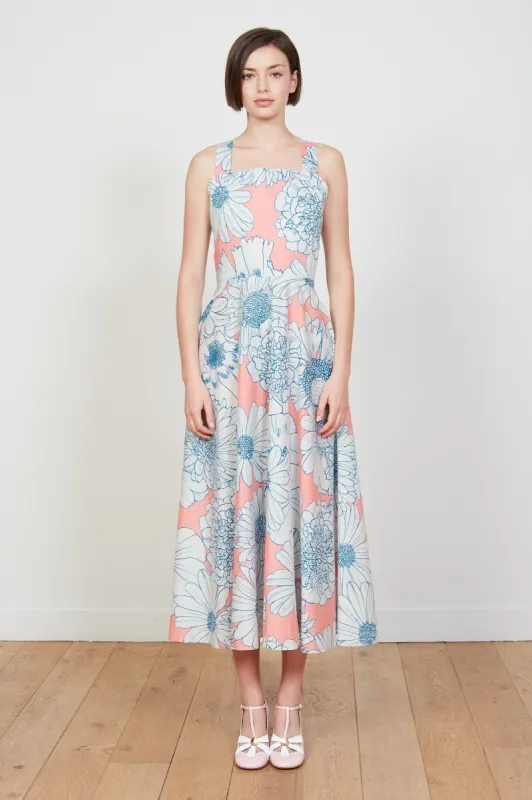 Robe longue motif floral sold by Paul & Joe