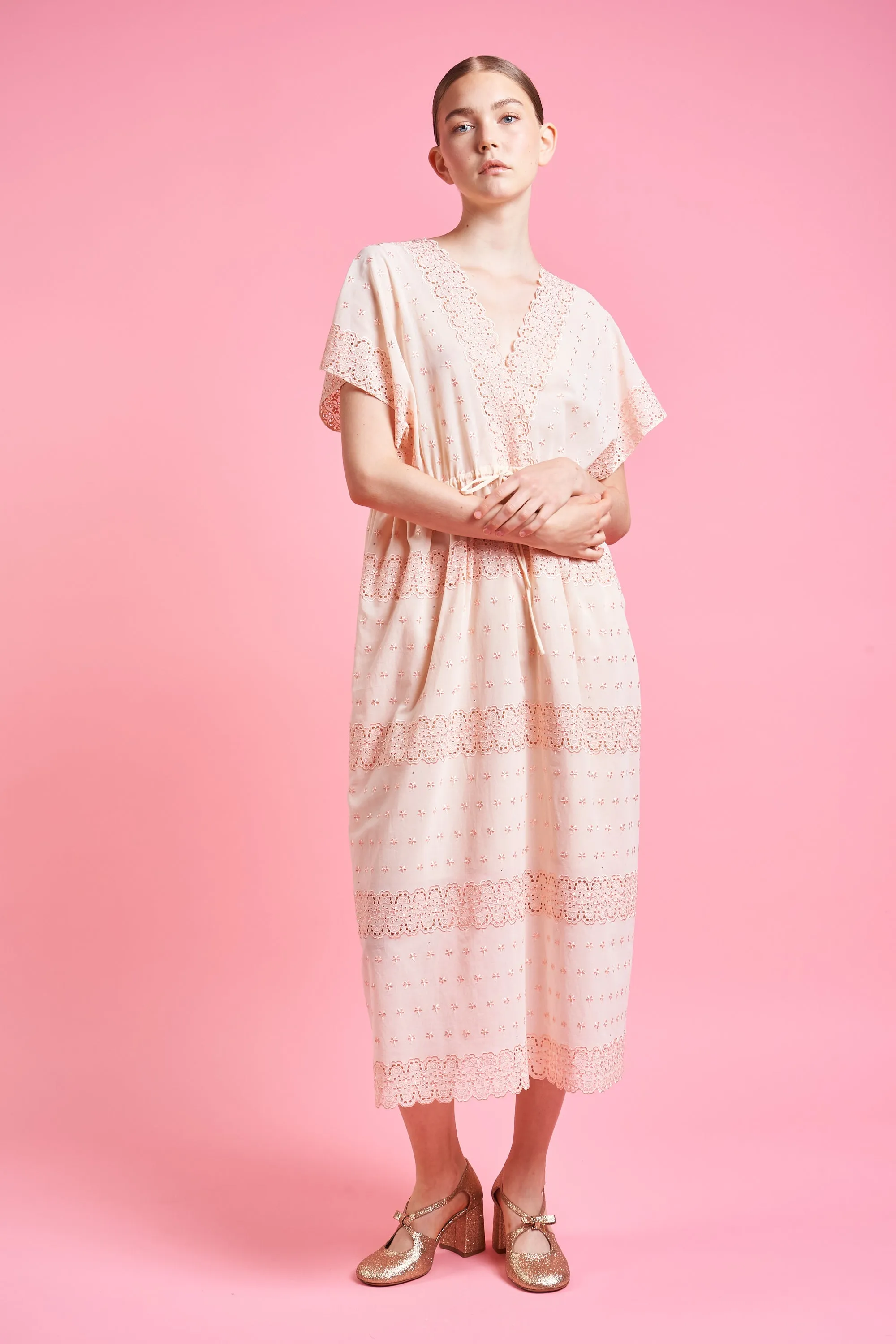 Robe caftan coulissée à la taille sold by Paul & Joe product image thumbnail 5