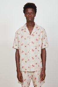 Chemise en lin brodée de petites fleurs sold by Paul & Joe