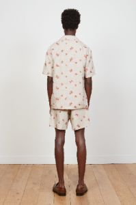 Chemise en lin brodée de petites fleurs sold by Paul & Joe