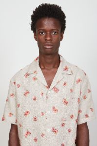Chemise en lin brodée de petites fleurs sold by Paul & Joe