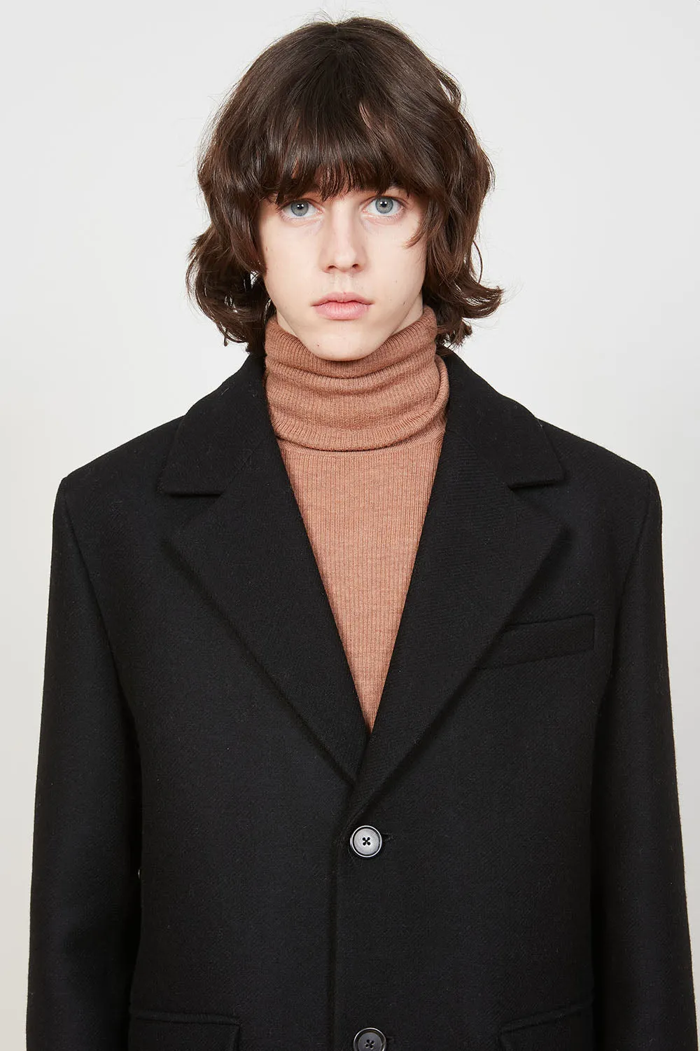 Manteau long en laine au simple boutonnage sold by Paul & Joe product image thumbnail 2