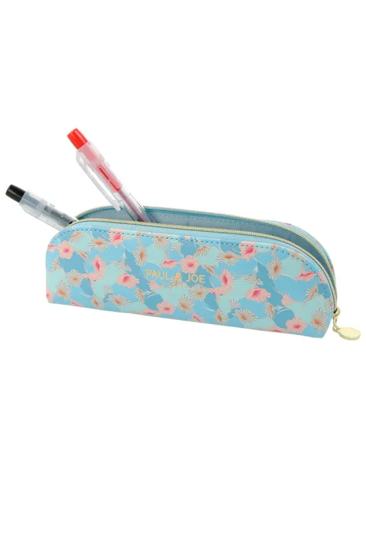Petite trousse bleue à l'imprimé floral sold by Paul & Joe
