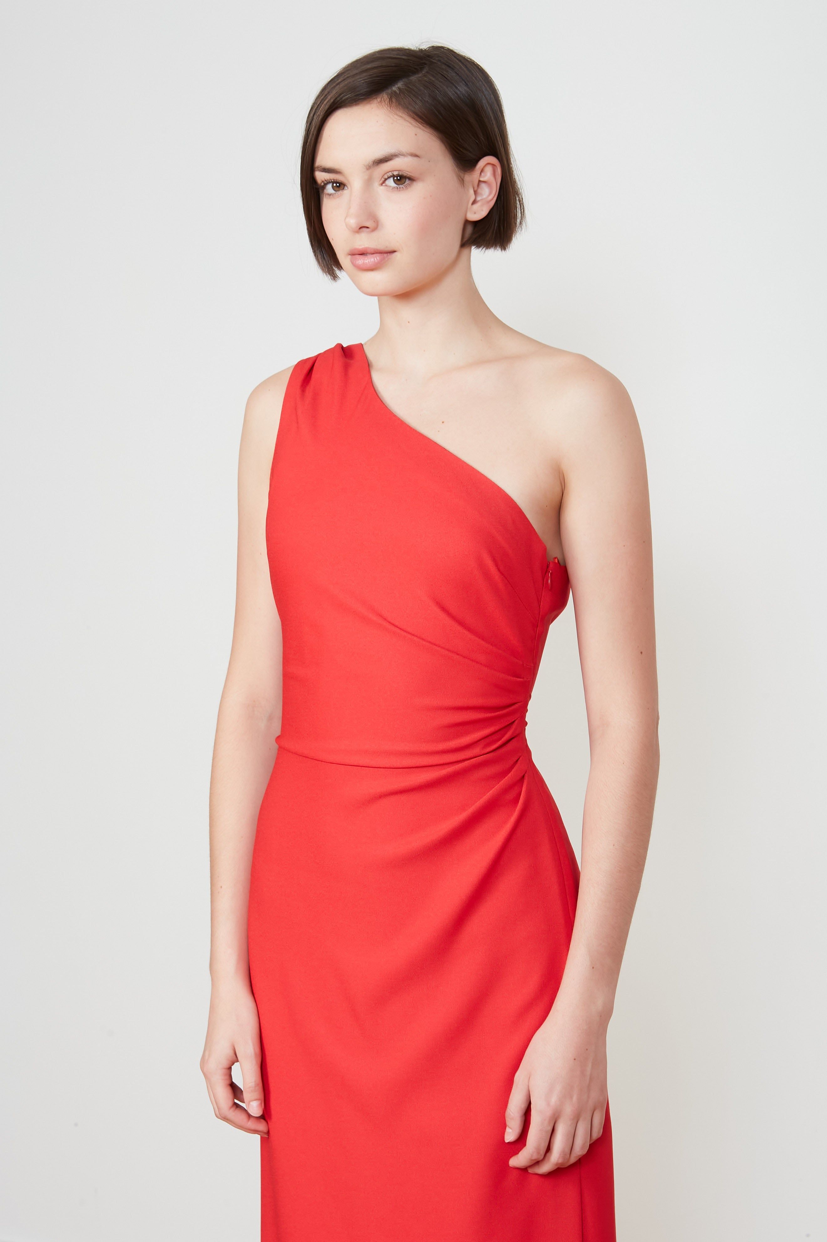 Robe longue unie en crepe envers satin sold by Paul & Joe product image thumbnail 2