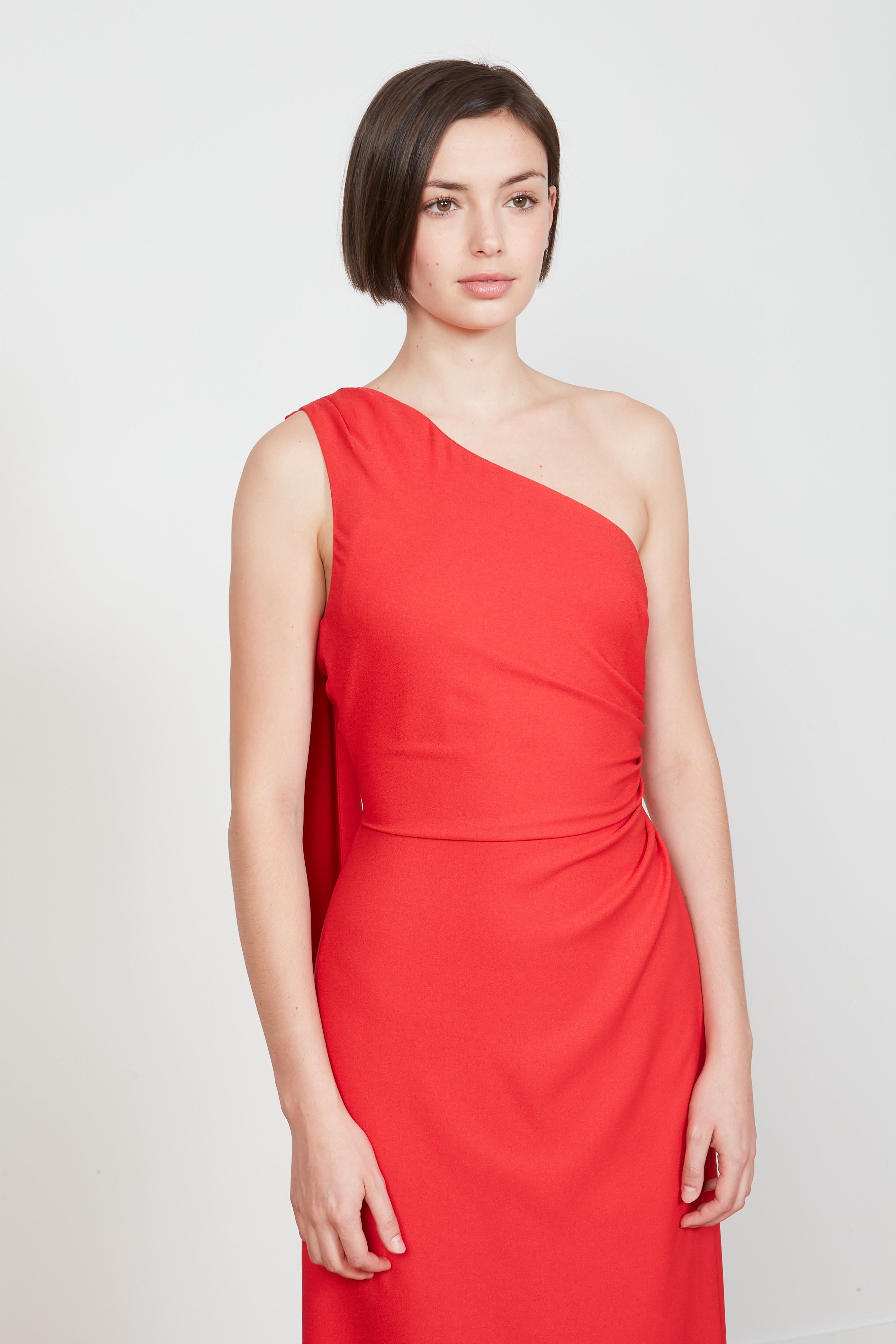 Robe longue unie en crepe envers satin sold by Paul & Joe product image thumbnail 3