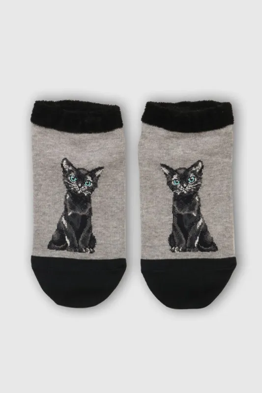 Chaussettes basses - Motif chat sold by Paul & Joe