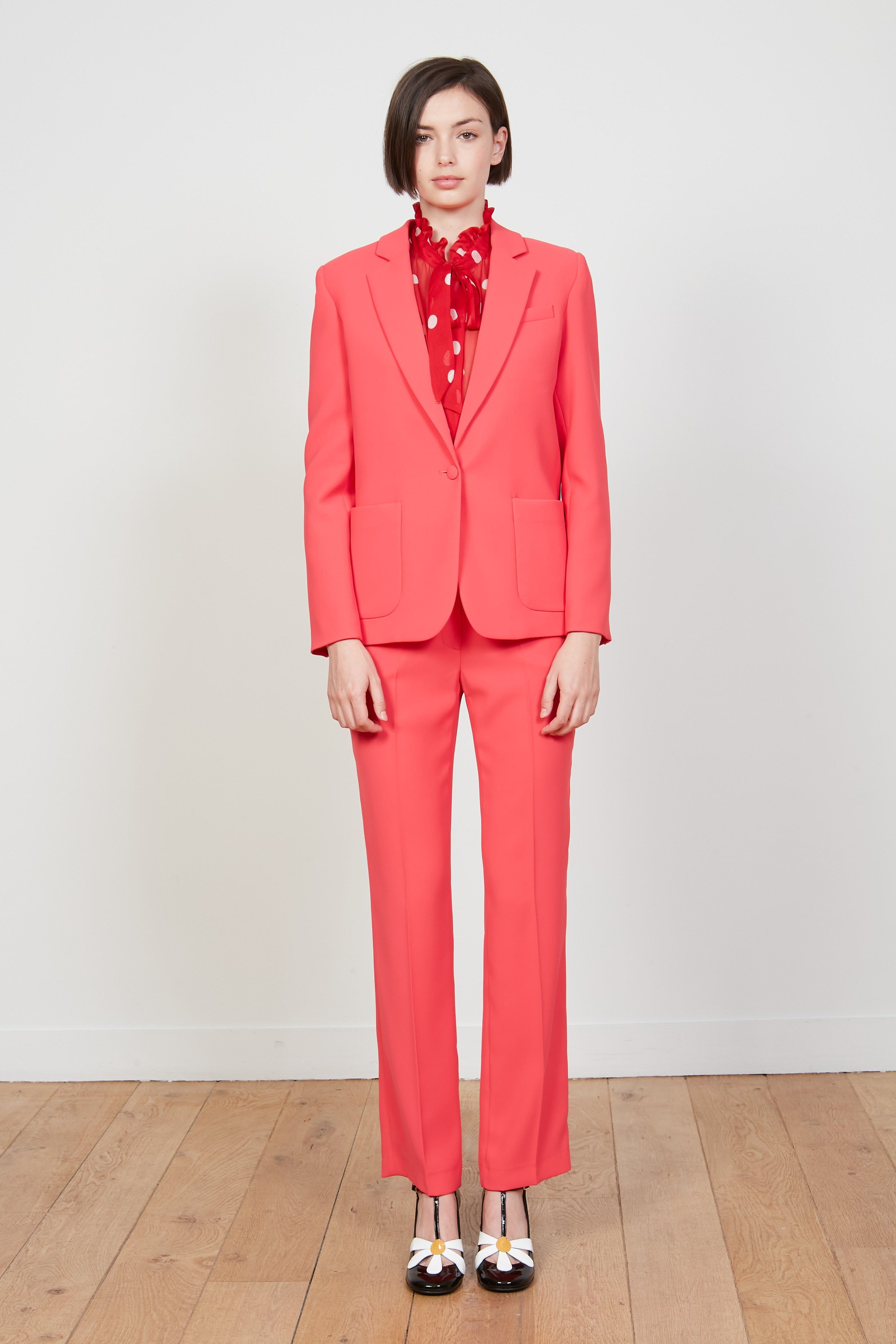 Pantalon ajusté en crêpe sold by Paul & Joe