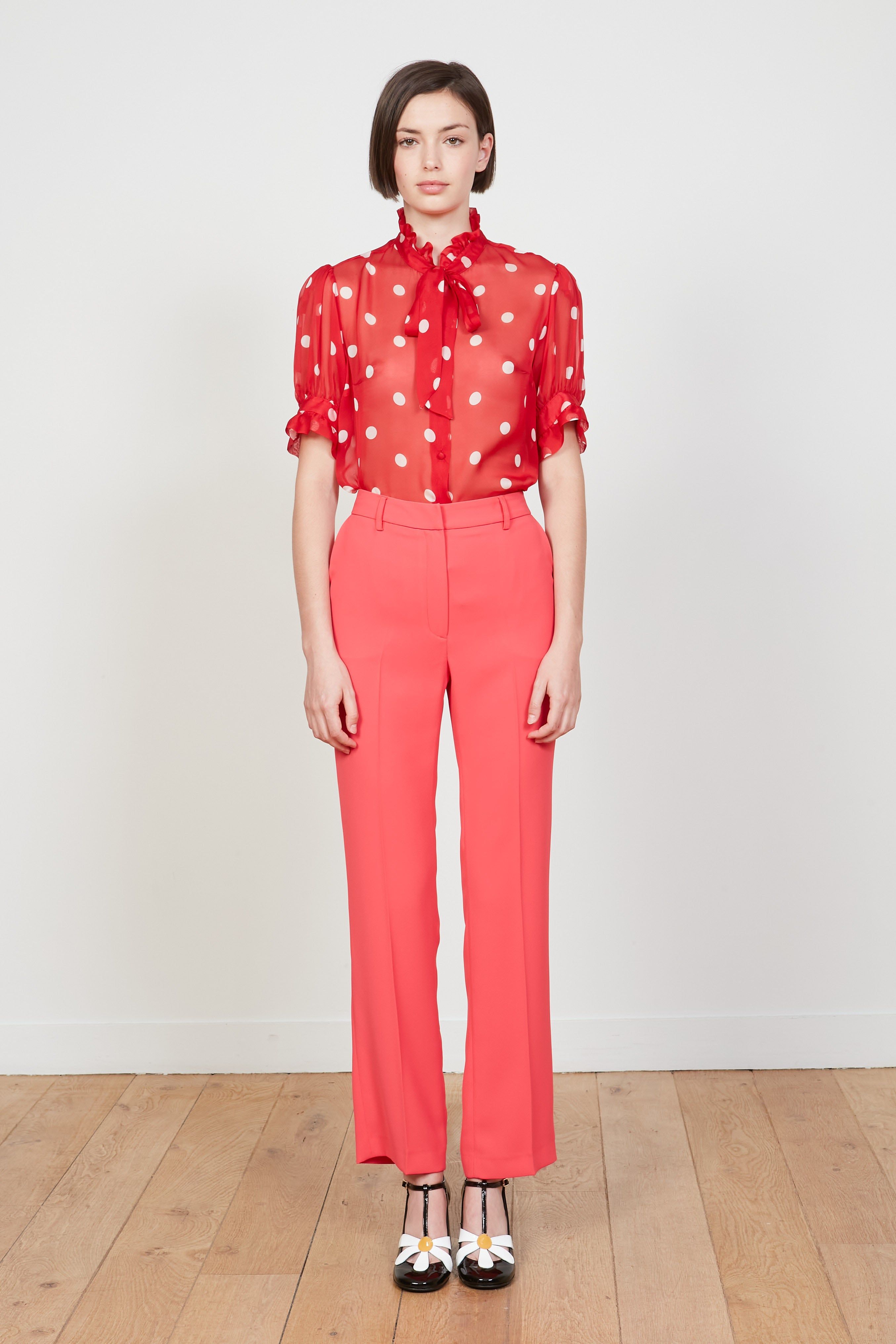 Pantalon ajusté en crêpe sold by Paul & Joe product image thumbnail 2