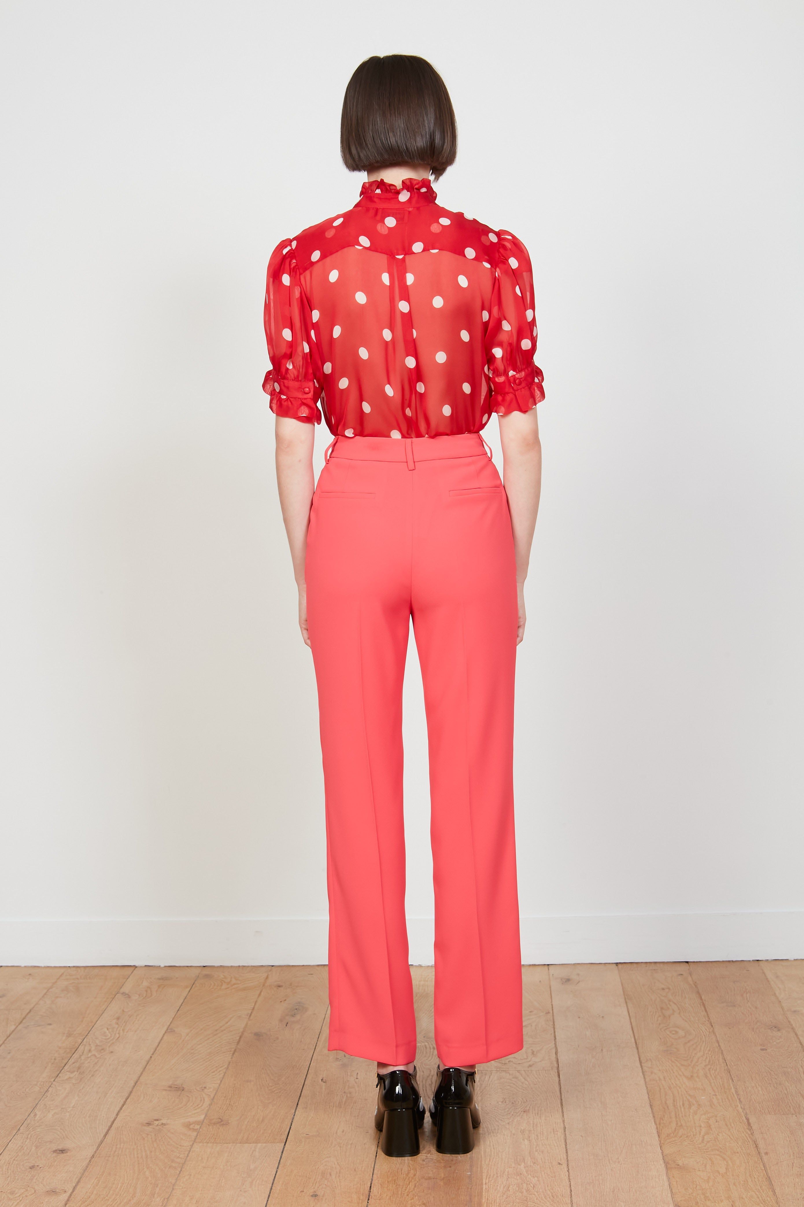 Pantalon ajusté en crêpe sold by Paul & Joe product image thumbnail 4