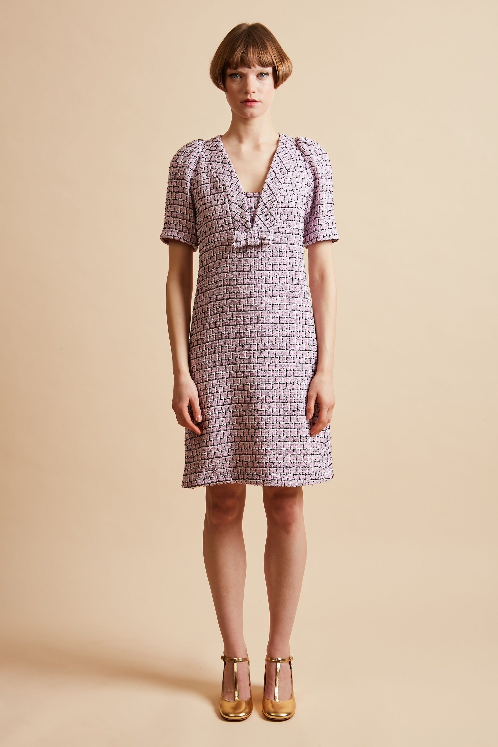 Robe en tweed coupe trapèze sold by Paul & Joe product image thumbnail 5