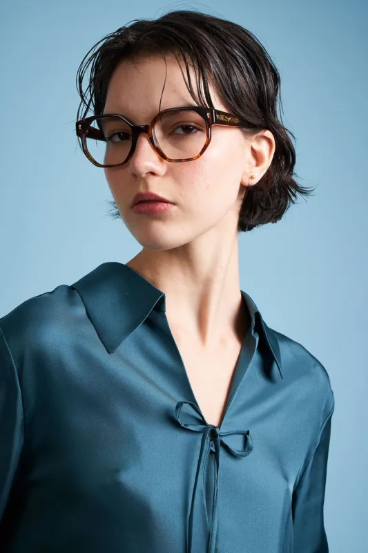 Blouse en twill de soie sold by Paul & Joe