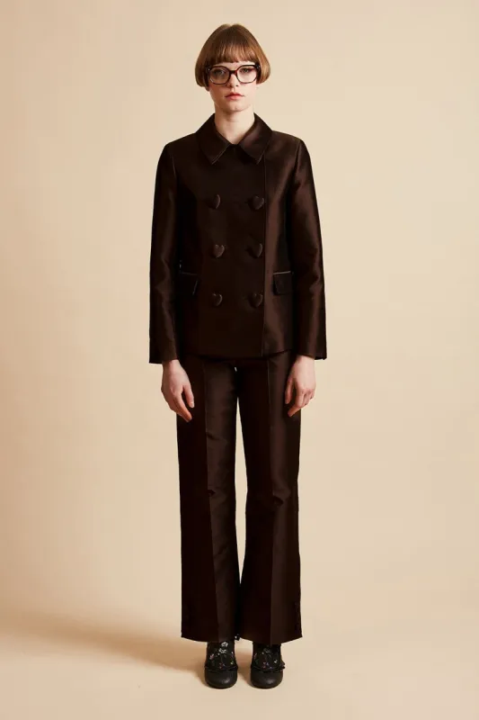 Pantalon en mikado de soie polyester sold by Paul & Joe