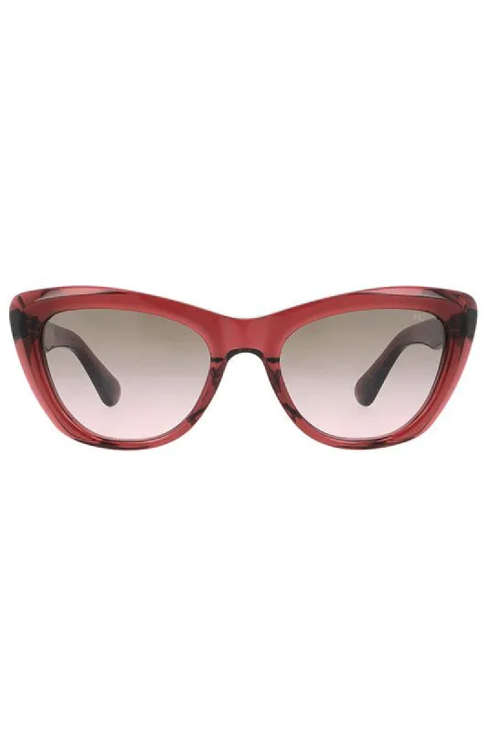 Lunettes monture papillon cristal cerise sold by Paul & Joe