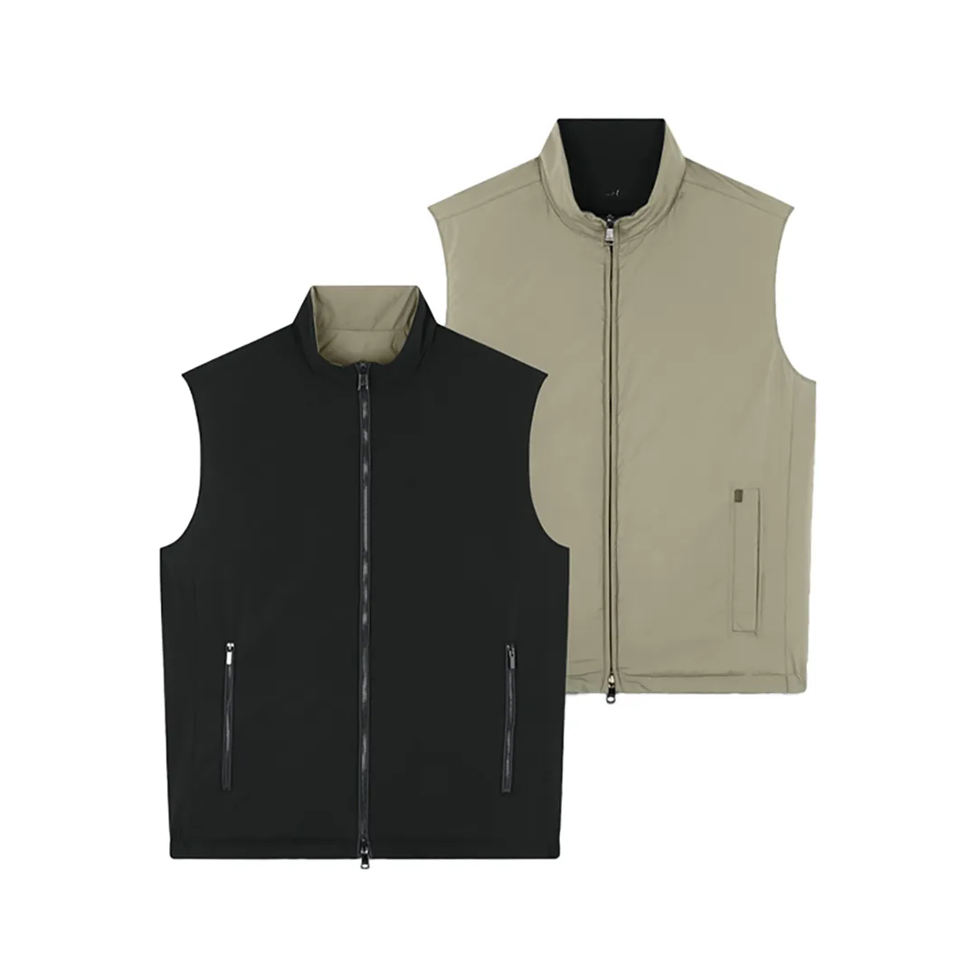 Typhoon® Platinum double face Vest, Man, Black/medium Taupe, Size: 6XL sold by Paul & Shark