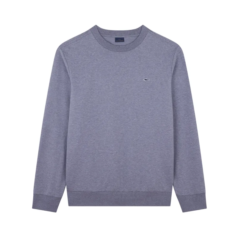 Stretch fleece cotton sweatshirt, Man, Alloy, Size: XL sold by Paul & Shark