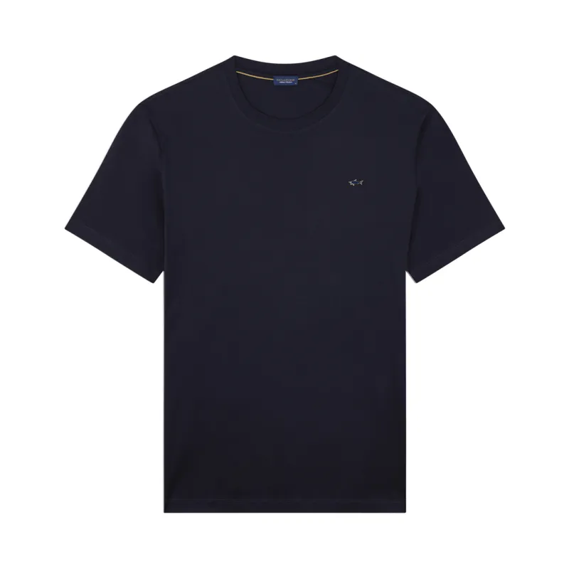 Aqua Touch cotton T-shirt, Man, Blue Nights-gold, Size: L sold by Paul & Shark