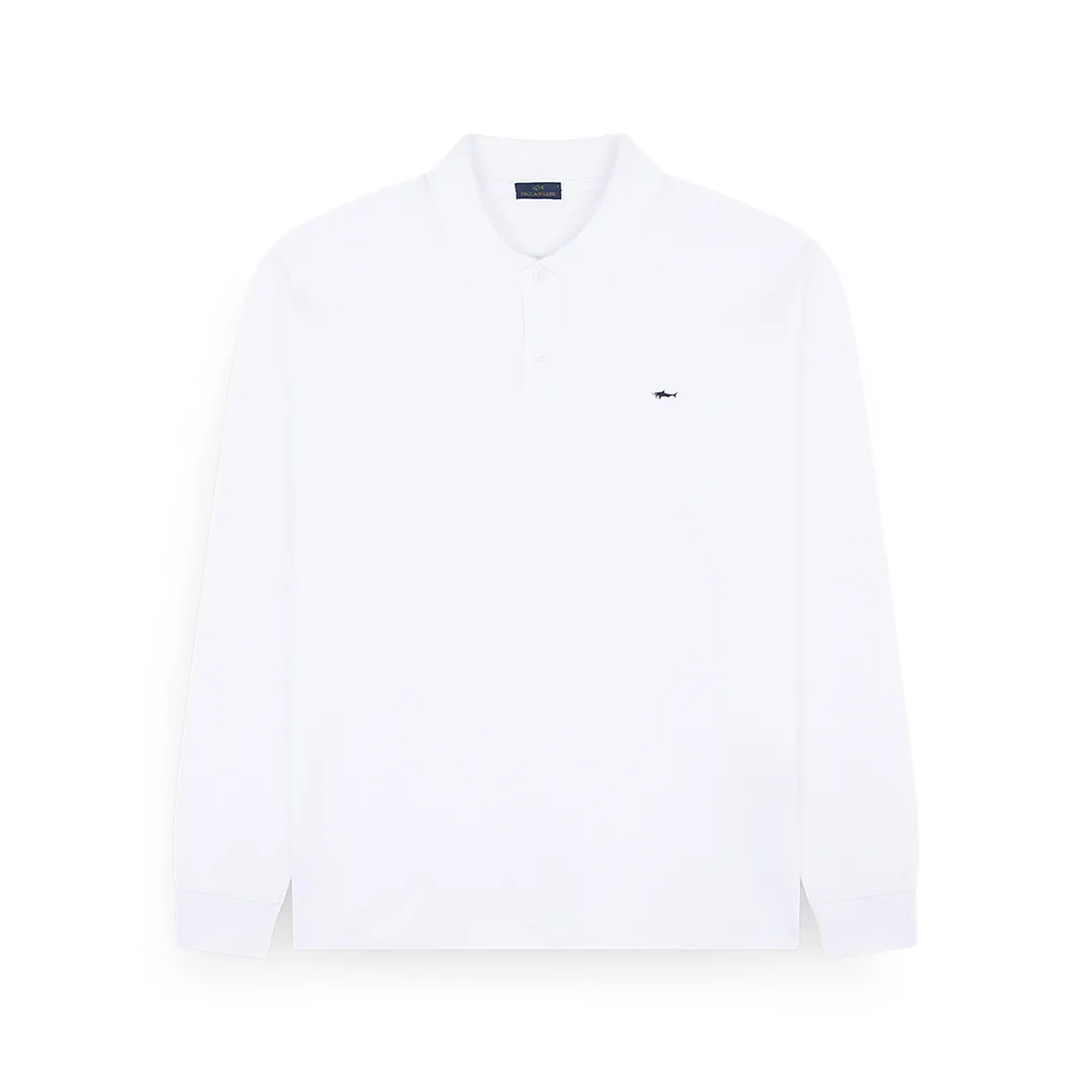 Double Piqué cotton polo, Man, White, Size: XXL sold by Paul & Shark