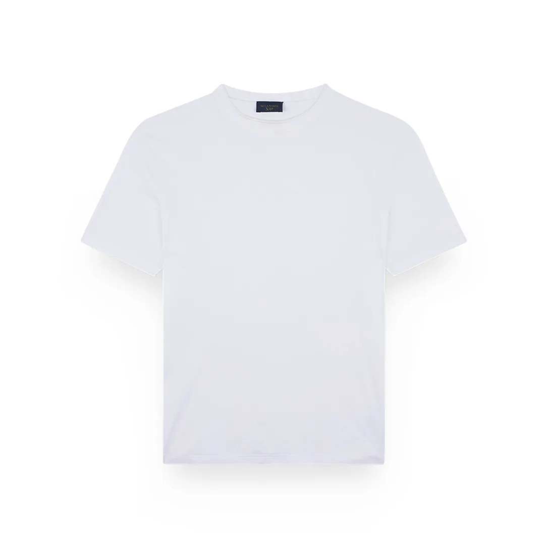 X-Soft Interlock cotton T-shirt, Man, Snow White, Size: L sold by Paul & Shark