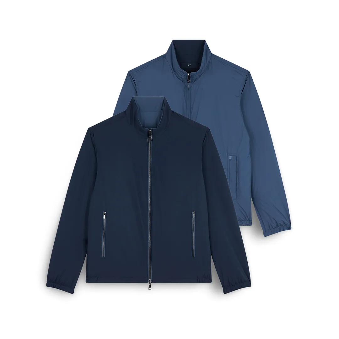 Typhoon® Platinum reversible jacket, Man, Blue/dark Denim, Size: S sold by Paul & Shark