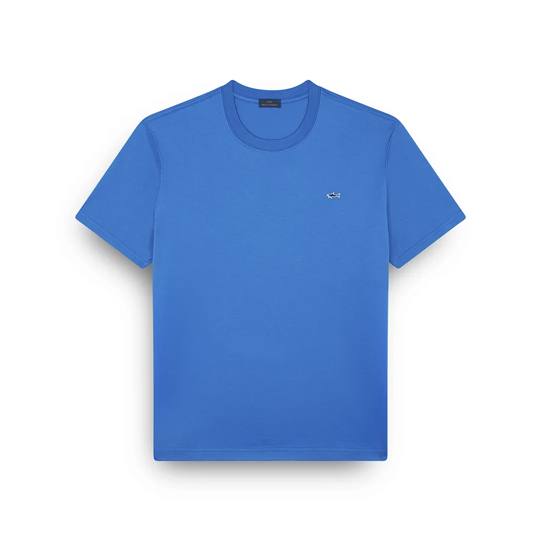 Cotton jersey T-shirt, Man, Directoire Blue, Size: S sold by Paul & Shark