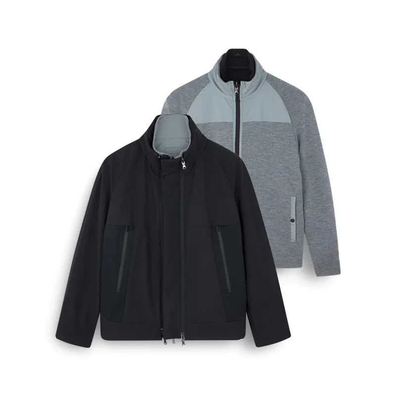 Typhoon® Aguaviento 4 in 1 Jacket, Man, Black/monument Grey, Size: L sold by Paul & Shark