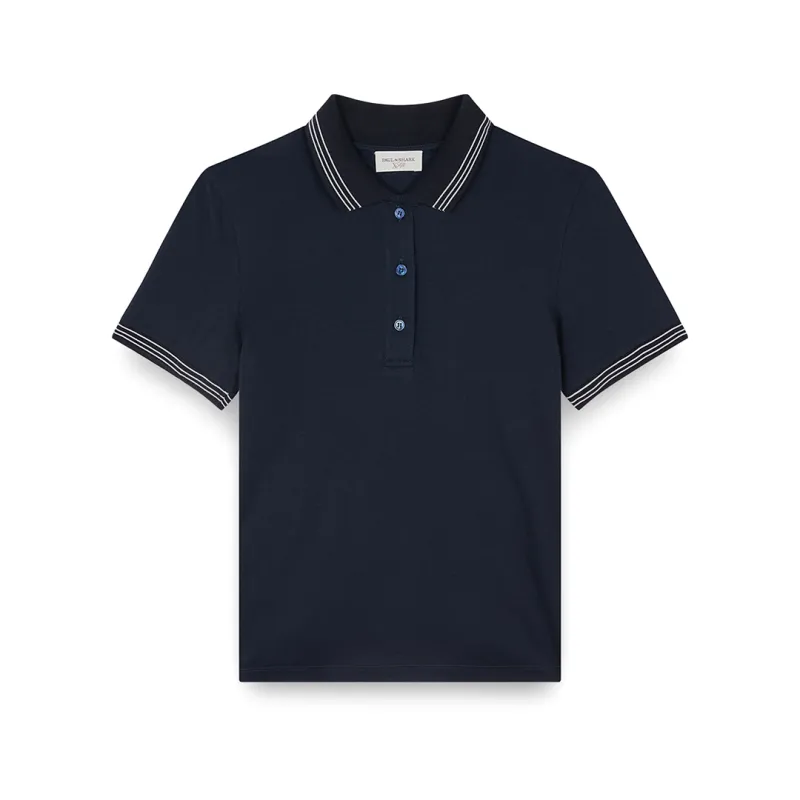 X-Soft cotton jersey polo Shirt, Woman, Blue, Size: S sold by Paul & Shark