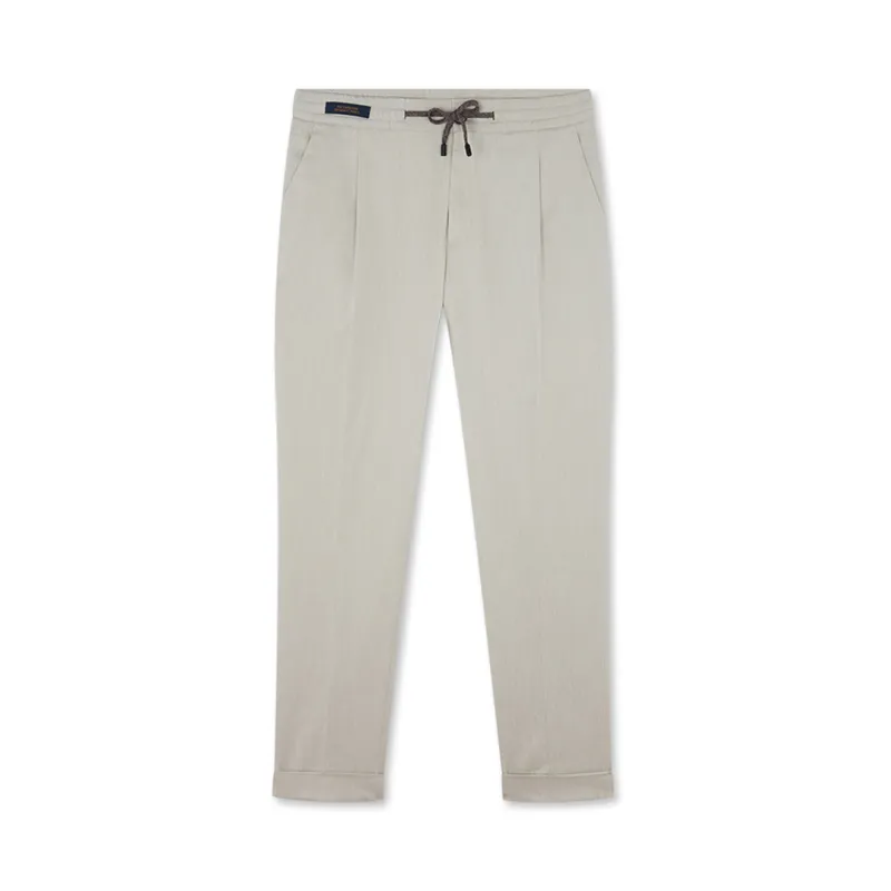 Dynamic Wool chino trousers, Man, Almond, Size: 54 sold by Paul & Shark