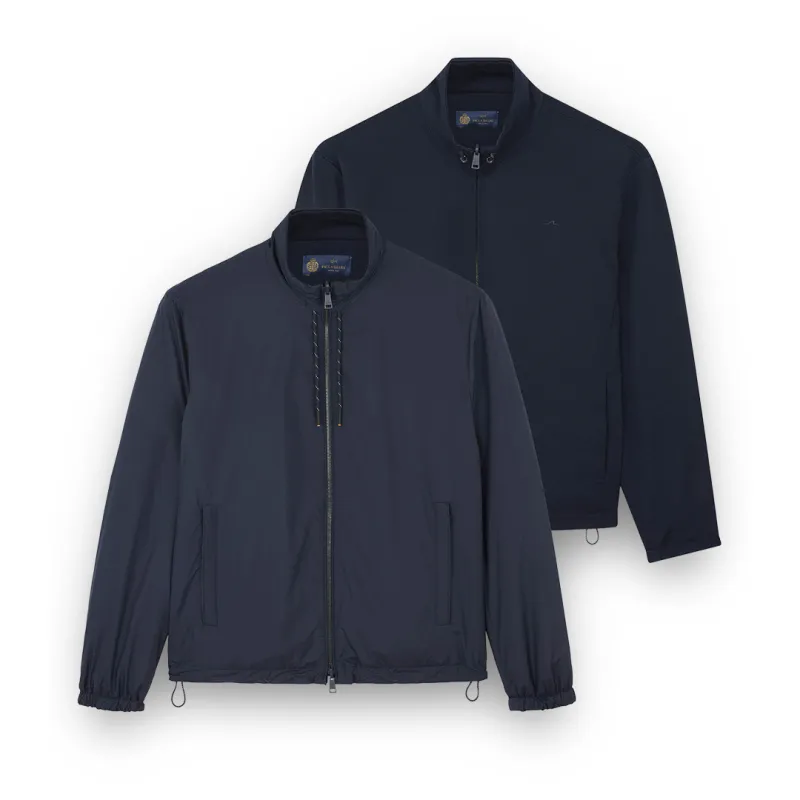 Reversible blouson in wool, silk, and microfiber, Man, Blue Blue, Size: M sold by Paul & Shark