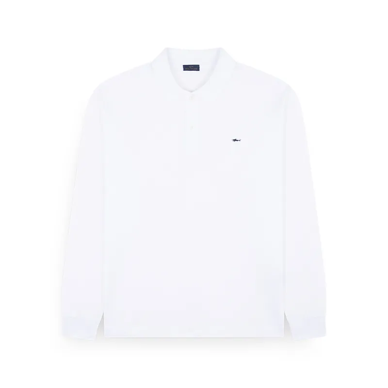 Double Piqué cotton polo, Man, White, Size: XL sold by Paul & Shark