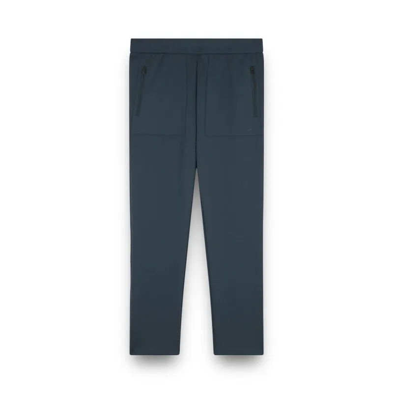 Supima® cotton trackpants with Shark Fin embroidery, Man, Orion Blue, Size: XL sold by Paul & Shark