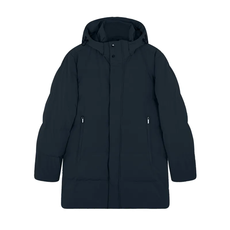 Typhoon® Re-4X4 Stretch long quilted jacket, Man, Blue, Size: 6XL sold by Paul & Shark