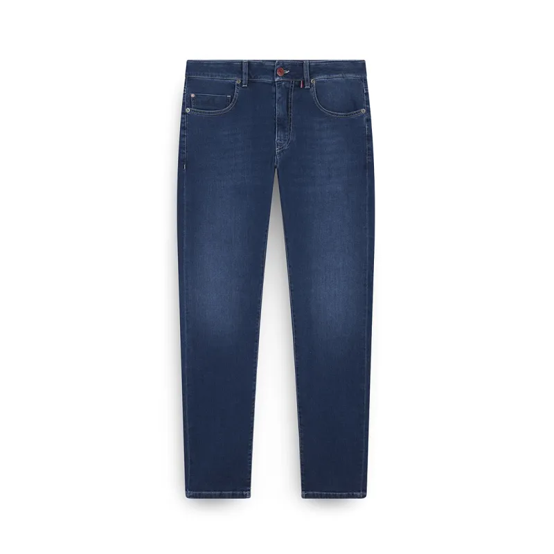 Red Rivet jeans in Giza cotton, Man, Medium Blue Jeans, Size: 52 sold by Paul & Shark