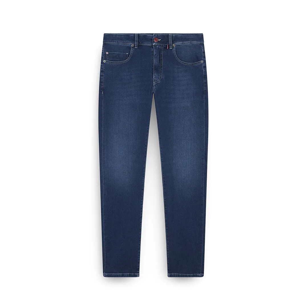 Red Rivet jeans in Giza cotton, Man, Medium Blue Jeans, Size: 52 sold by Paul & Shark