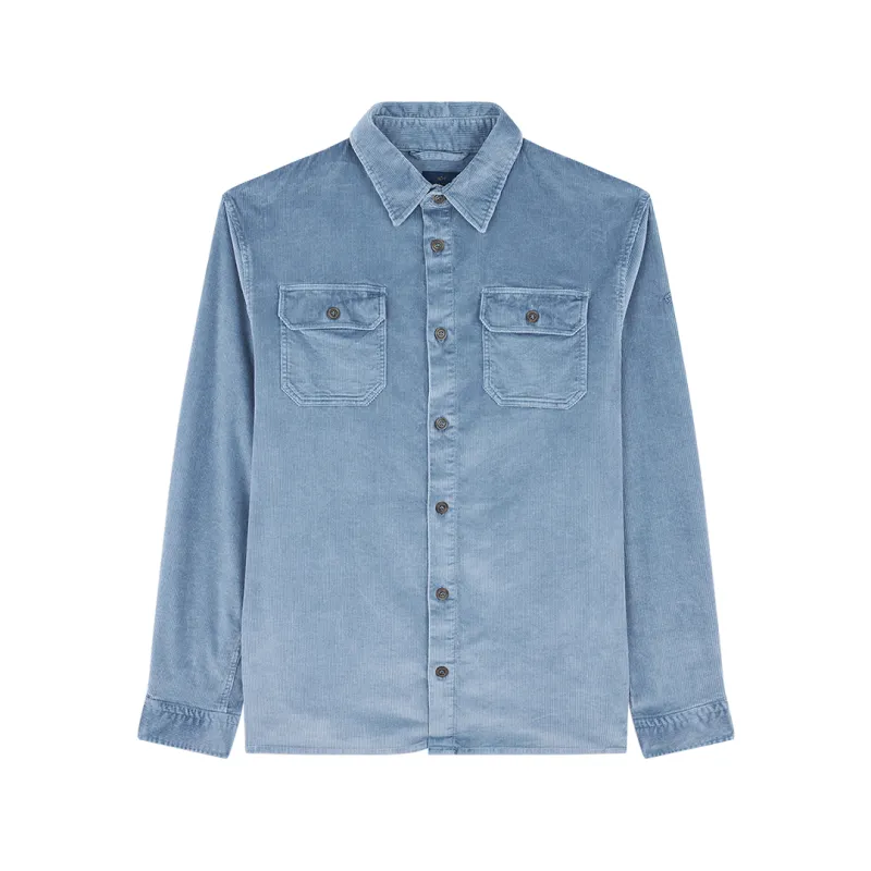 Velvet Overshirt, Man, Flint Stone, Size: XXL sold by Paul & Shark