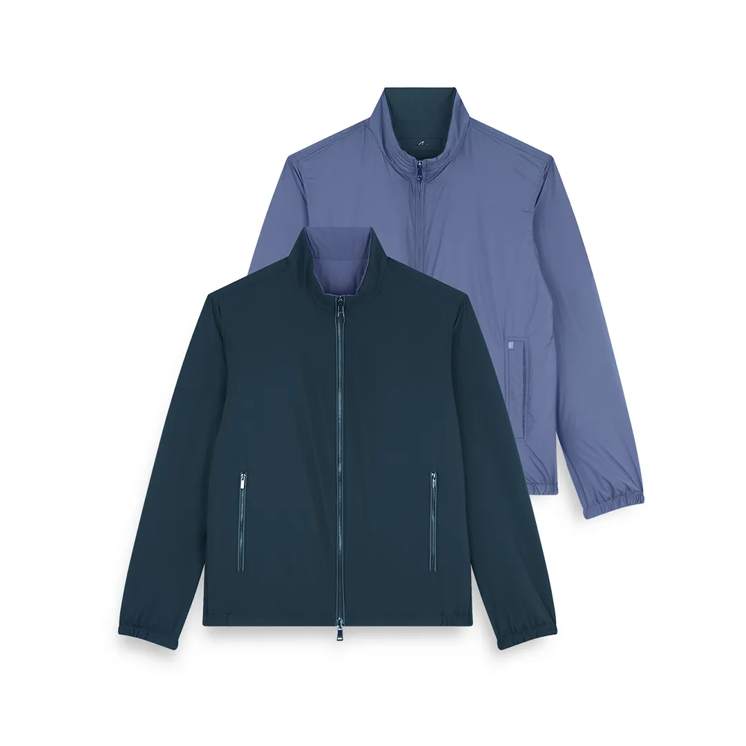 Typhoon® Platinum reversible jacket, Man, Deep Forest/airforce Blue, Size: L sold by Paul & Shark