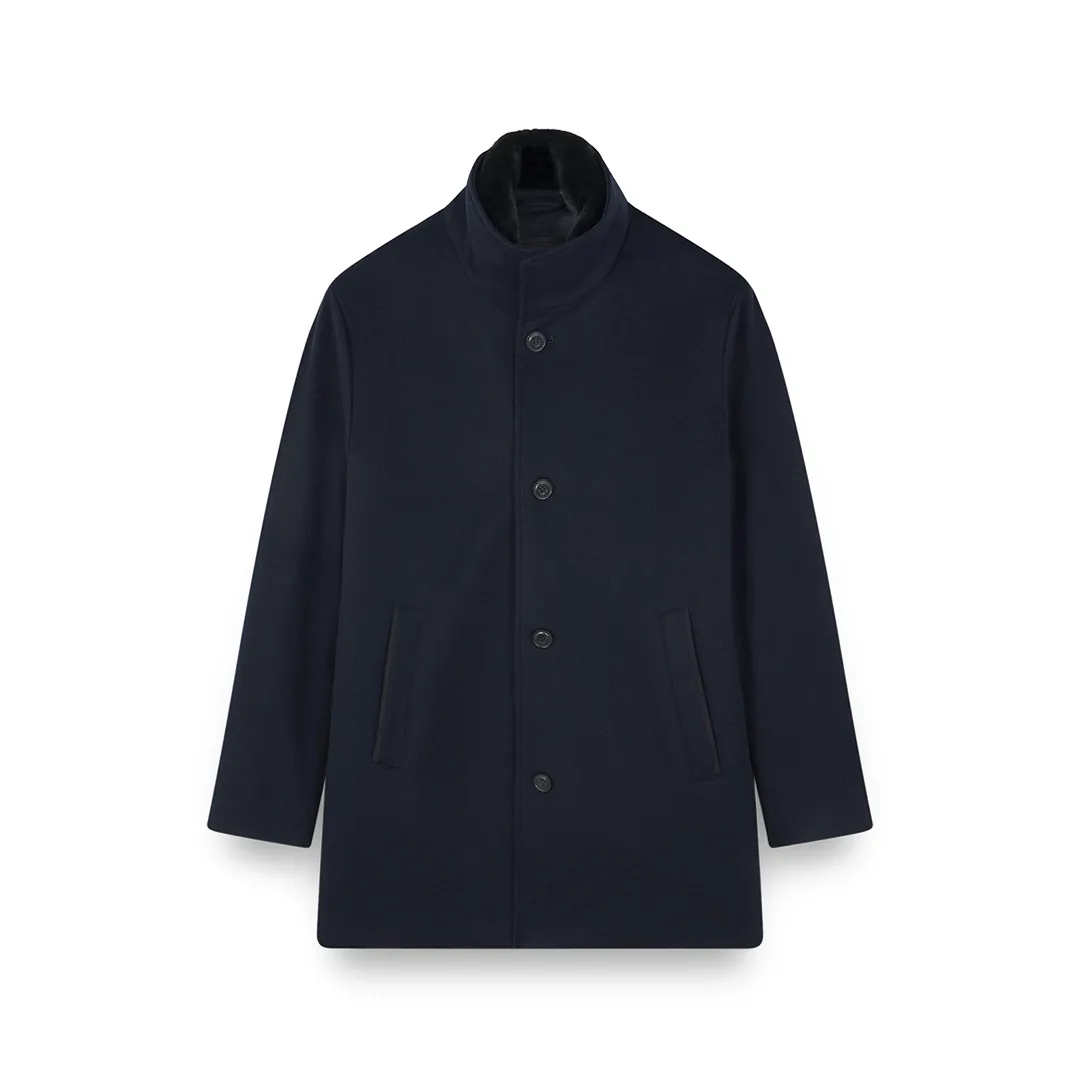 Cashmere car coat, Man, Blue, Size: XL sold by Paul & Shark