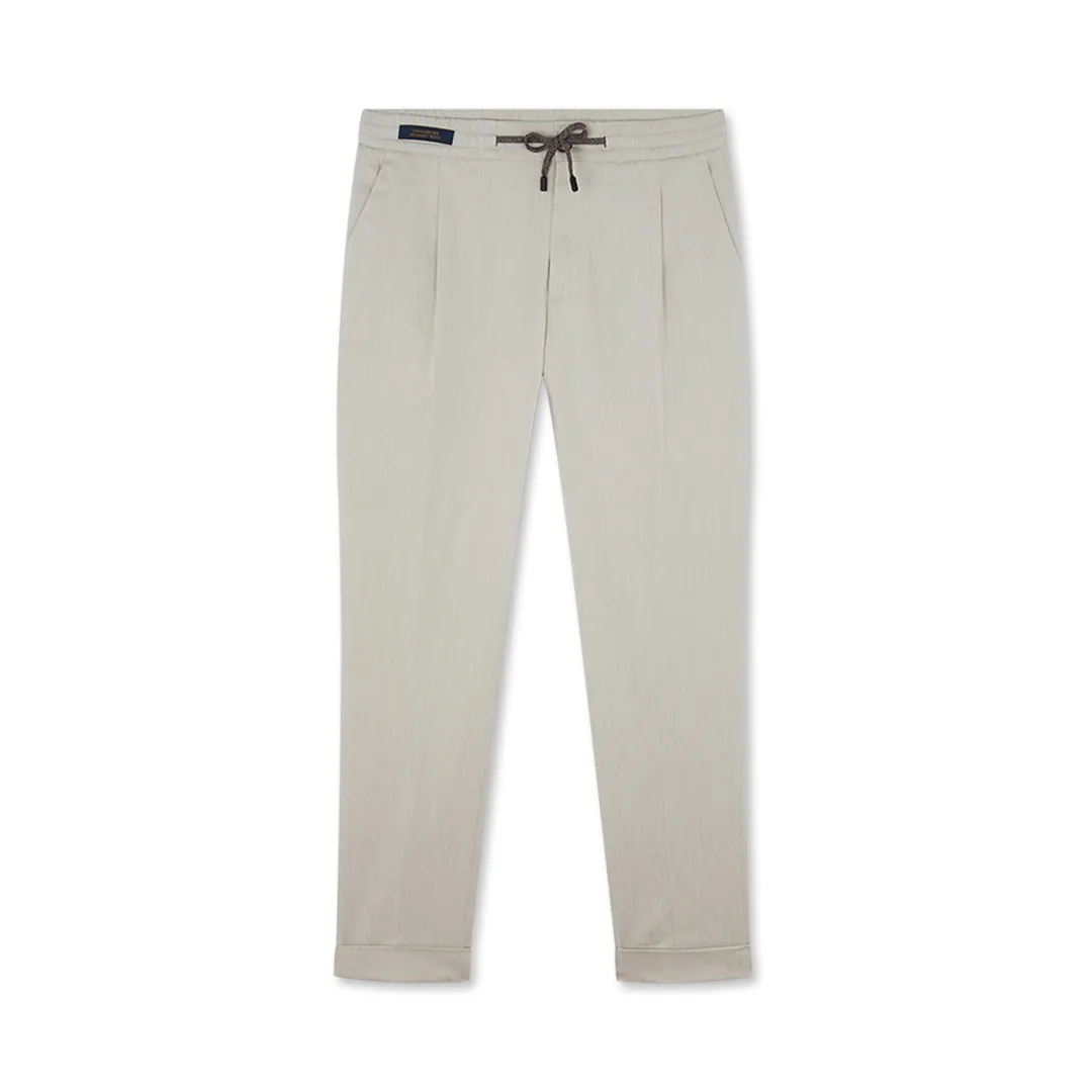 Dynamic Wool chino trousers, Man, Almond, Size: 50 sold by Paul & Shark