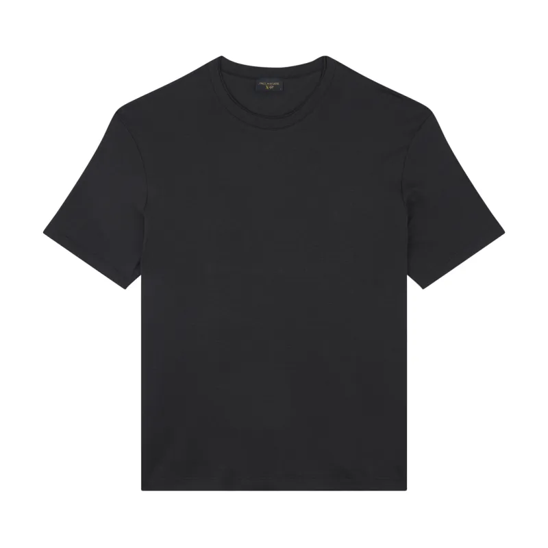 X-Soft Interlock cotton T-shirt, Man, Black, Size: L sold by Paul & Shark
