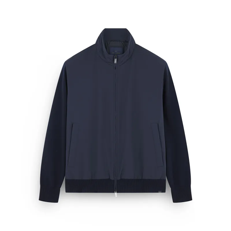 Hybrid in Soft Cool Touch wool and Typhoon® Re-4x4 Stretch, Man, Blue, Size: S sold by Paul & Shark